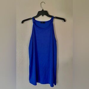 Blue Sleeveless Women's Top